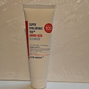 Super Hyaluronic 100 Amino-Acid Cleanser - White and Red